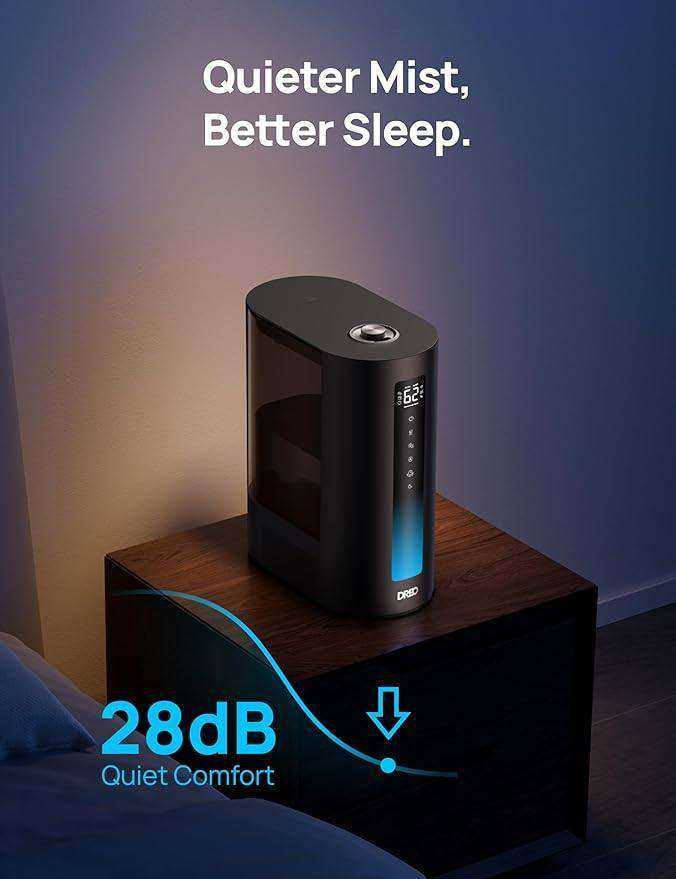 Dreo 6L Smart Humidifier – Warm & Cool Mist | Alexa + App Control | Excellent Condition | Grey