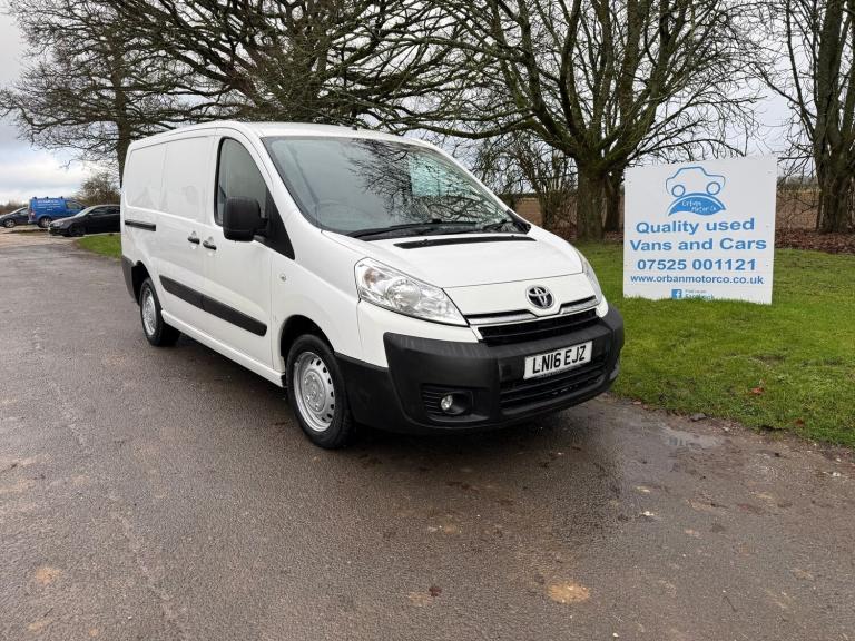 2016 Toyota ProAce L2H1 HDI 1200 P/V Panel Van Diesel Manual