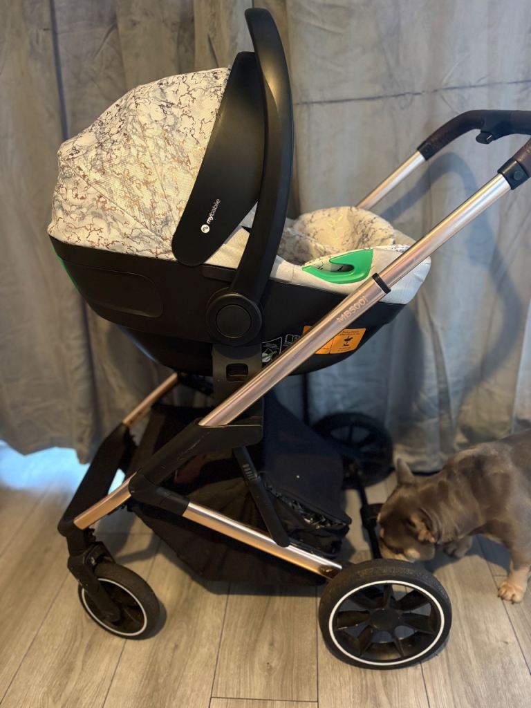 My Babiie Billie Faiers MB500 Pram & Pushchair Travel System, £80.00 ...