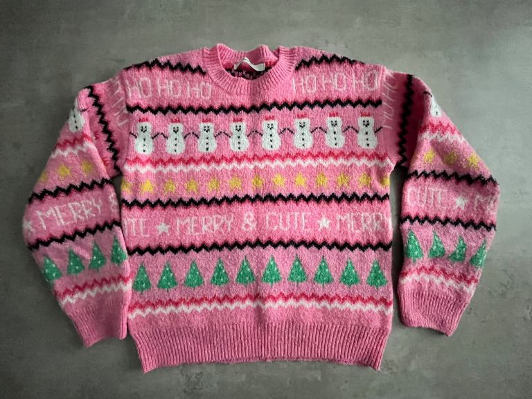 Girls Christmas Jumper