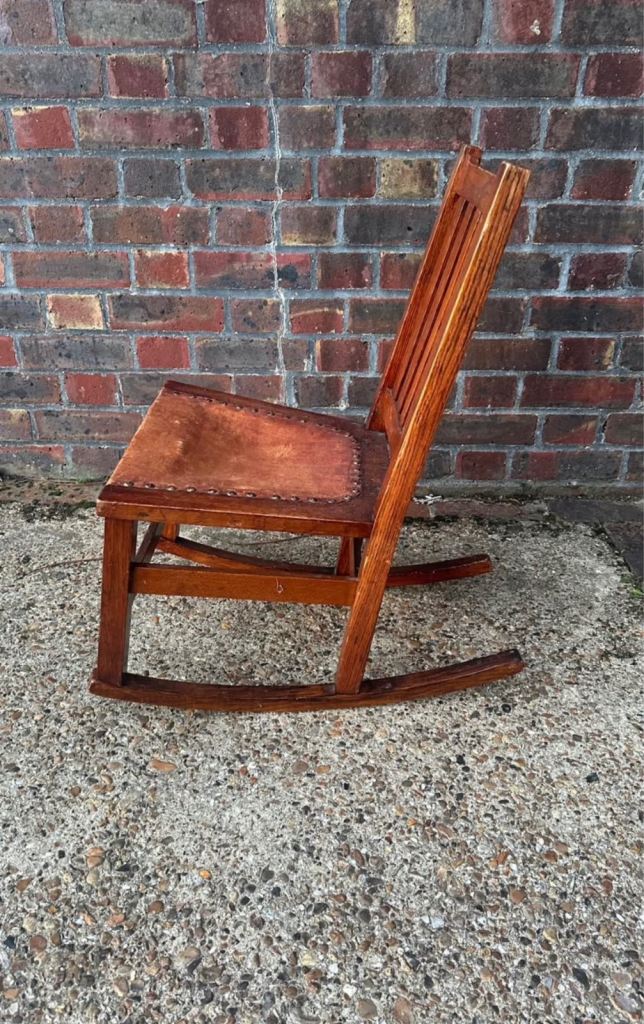 Antique child’s rocking chair