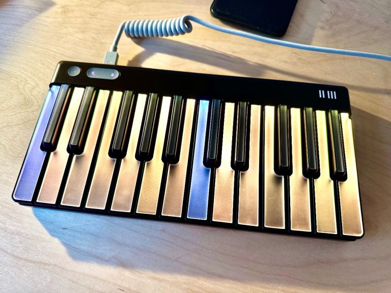 Roli Piano M and Black Snap Case - As New