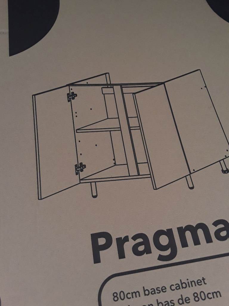 Pragma 80cm Base Cabinet – Brand New, Unused