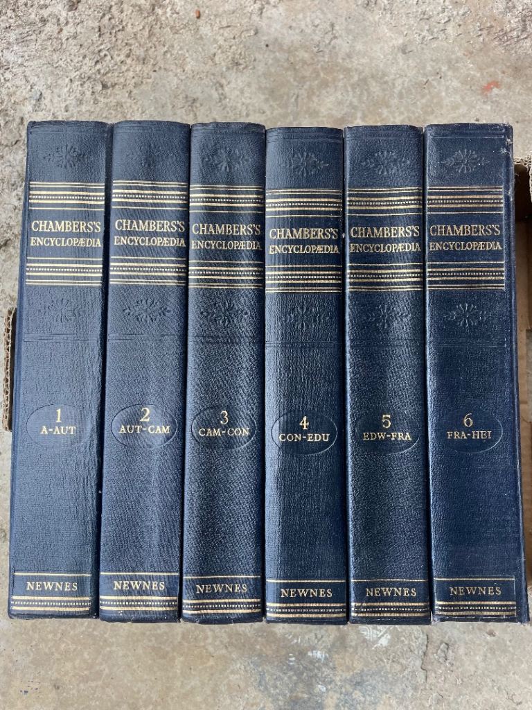 Vintage Newness Chambers Encyclopaedia