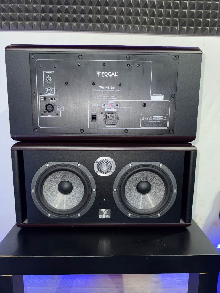 Focal Twin 6 BE Active Studio Monitor Speakers (Pair) - Great Condition
