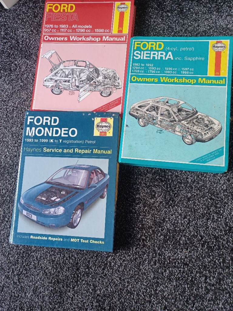 Collection of haynes manuals old skool fords , vauxhalls etc