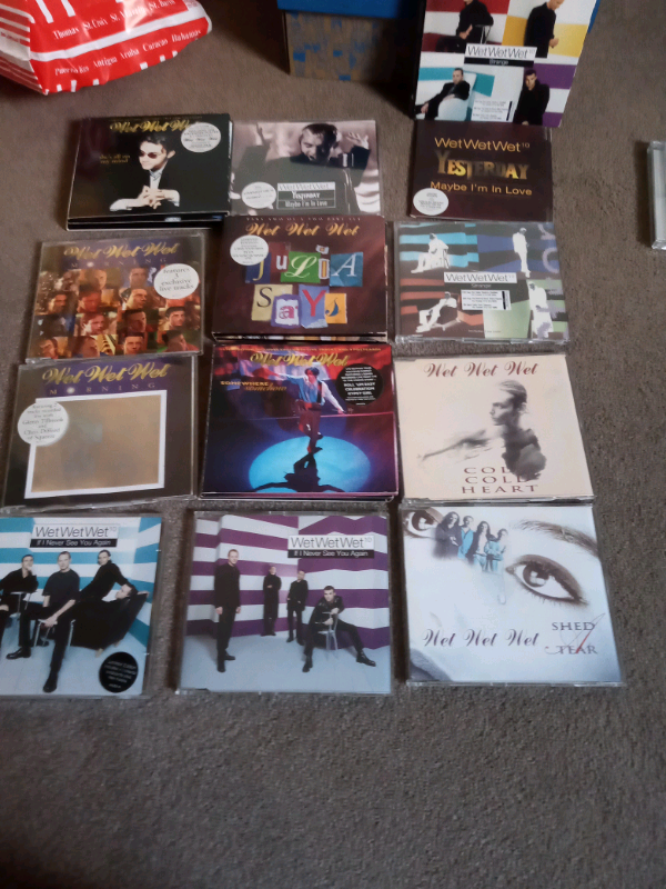 image for Wet wet wet cds