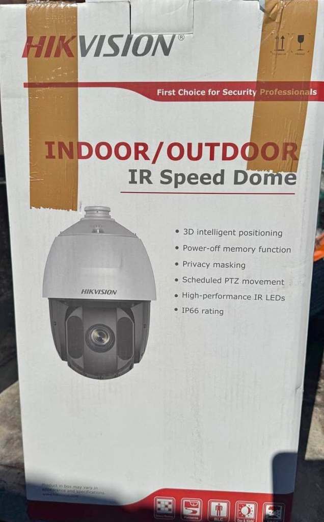 Hikvision DS-2AE5225TI-A IR Speed Dome Camera – New, Indoor/Outdoor