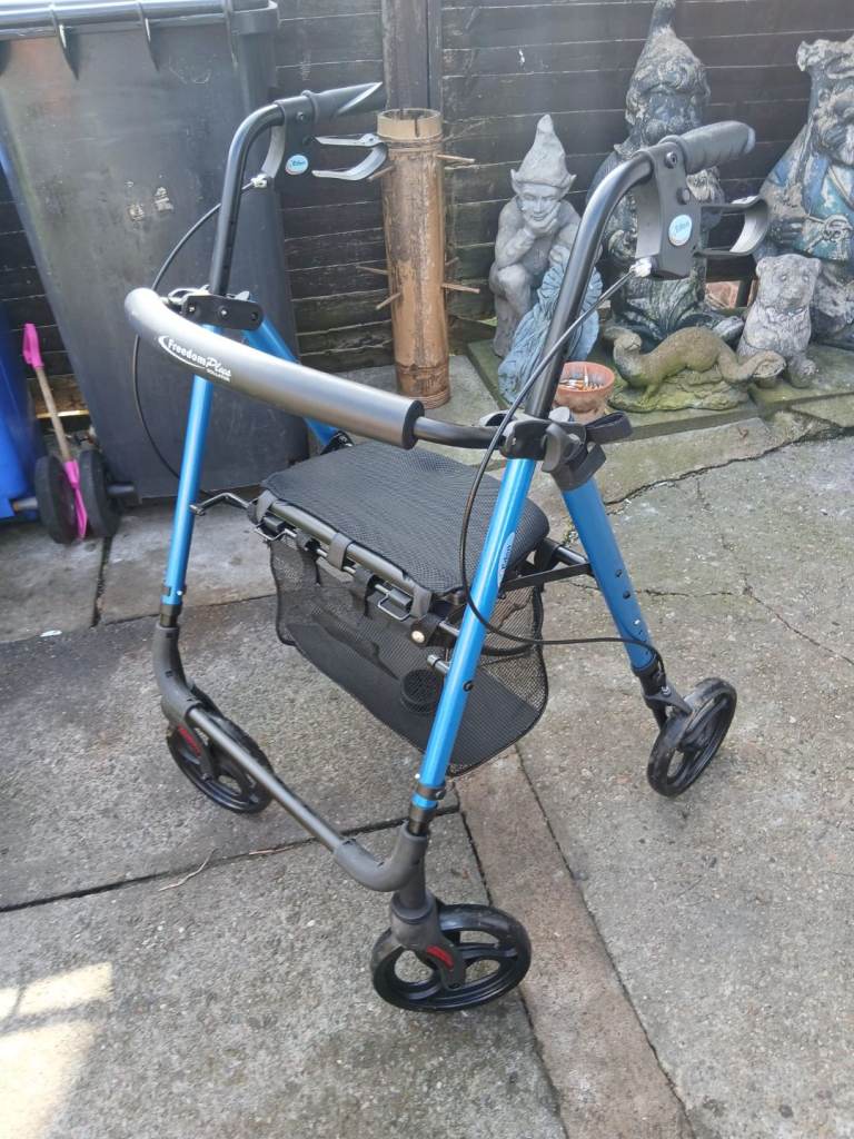 Freedom Plus Rollator Oap Walker Walking Aid 