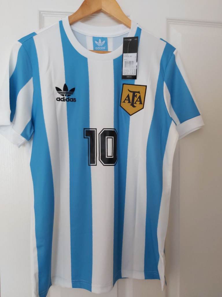 Retro Football 1978 World Cup  Football Shirt Diego Maradona 