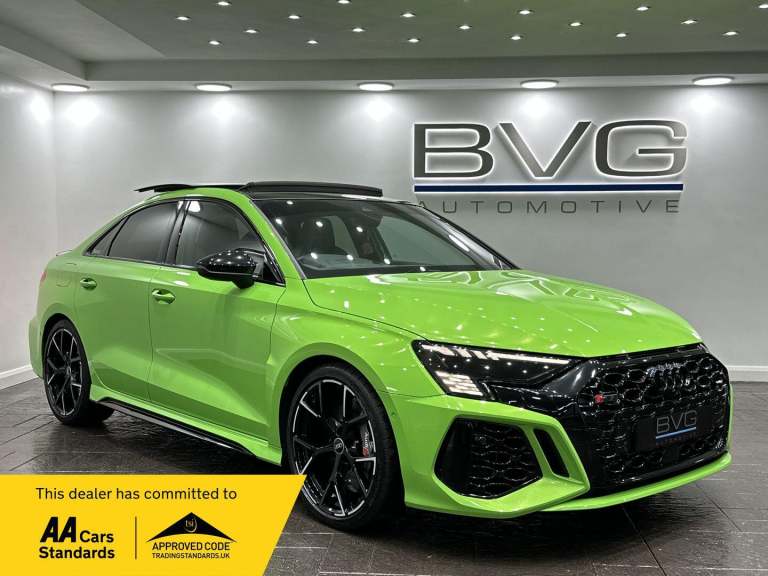 2022 Audi RS3 2.5 TFSI Vorsprung Saloon 4dr Petrol S Tronic quattro Euro 6 (s/s) (400 ps) SALOON ...