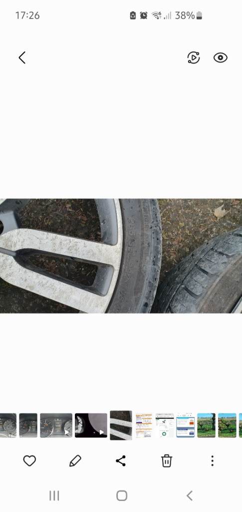 Wheels with good tyres