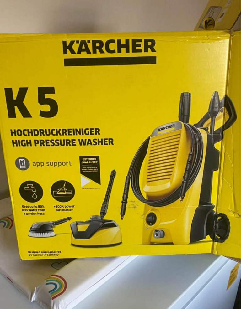 Kärcher K5 Pressure Washer Hire – £15 (4 Hours) / £20 Per Day – Liverpool
