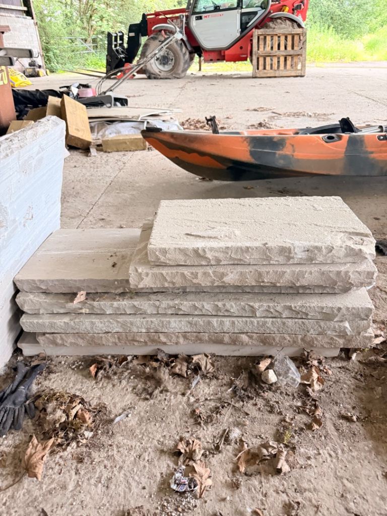 New 5 Real stone steps 900mmx300mmx50mm 