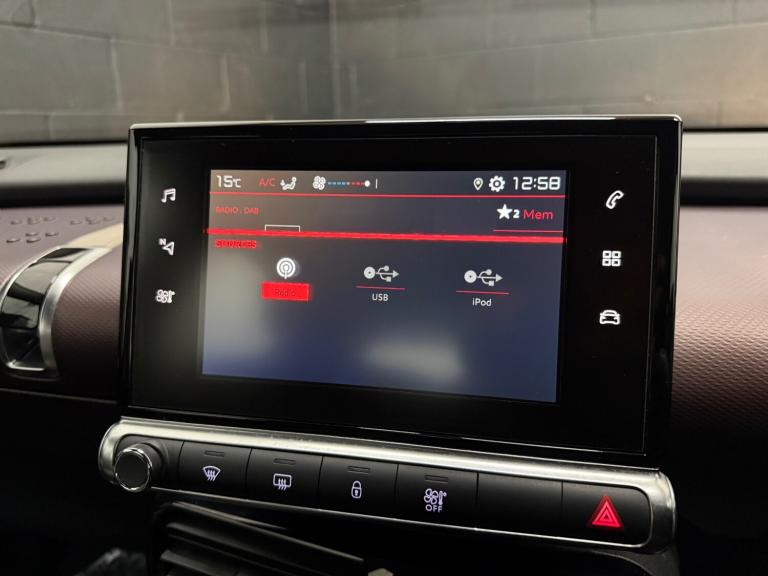 2018 18 CITROEN C4 CACTUS 1.2 FEEL EDITION PURETECH MANUAL EURO 6 BLACK 