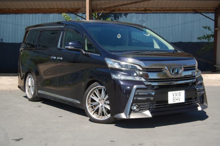 TOYOTA VELLFIRE ZA G-EDITION Black Auto Petrol 2015