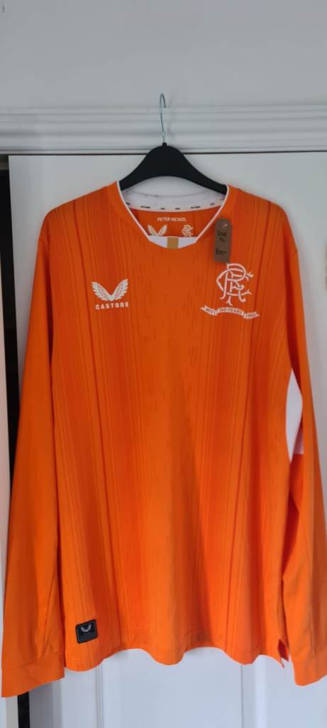 Rangers 150 years orange strip