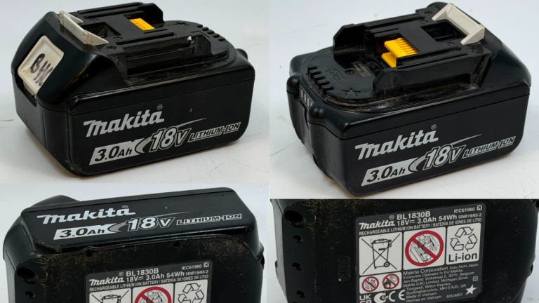 Makita 18V Li-Ion LXT Battery BL1830B 3.0Ah – Good Condition