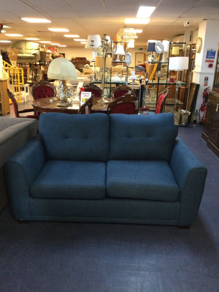 Blue Sofa Bed TCL Reuse 110348