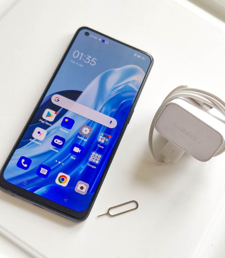 Oppo Reno8 Lite 5G Android Mobile Smart Phone - 128GB (Unlocked) - Black - Very Good Condition