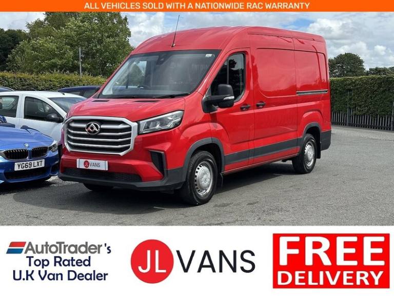 2022 Maxus Deliver 9 2.0 D20 163 Extra High Roof Van PANEL VAN DIESEL Manual