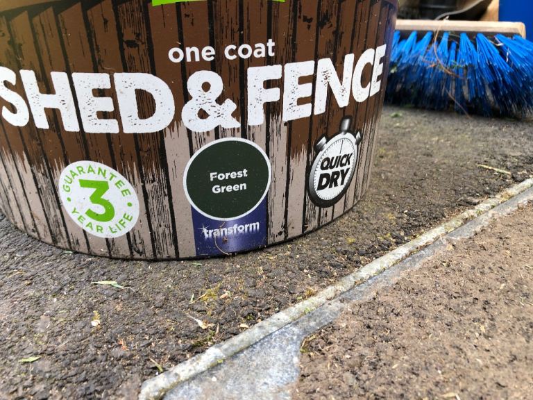 NEW Johnstone's - Shed & Fence Paint - Forest Green - 9L Argos £17 