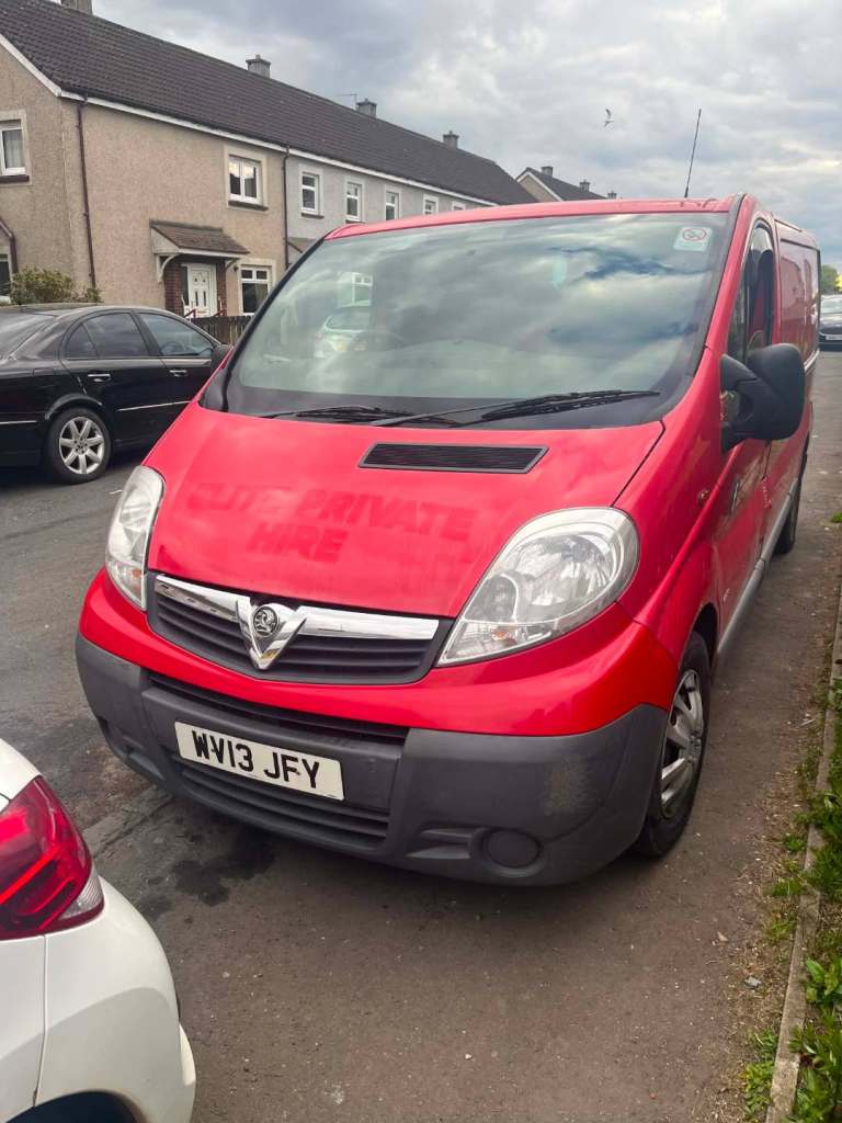 Vauxhall, VIVARO, Panel Van, 2013, Manual, 1995 (cc)