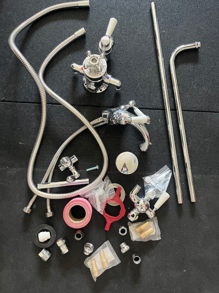 Plumbers bathroom parts spares bundle 