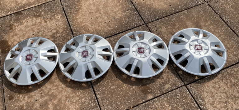 4x Fiat Ducato Wheel trims 15”