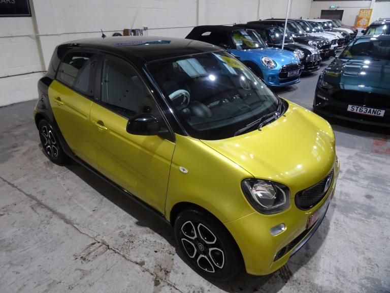 2015 smart forfour 1.0 Prime Premium 5dr **ONLY 48000 MILES FROM NEW** HATCHBACK Petrol Manual