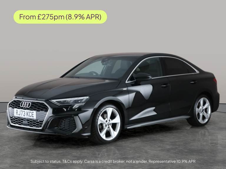 2023 Audi A3 1.5 TFSI 35 S line Saloon 4dr Petrol S Tronic Euro 6 (s/s) (150 ps) - BLUET Saloon P...