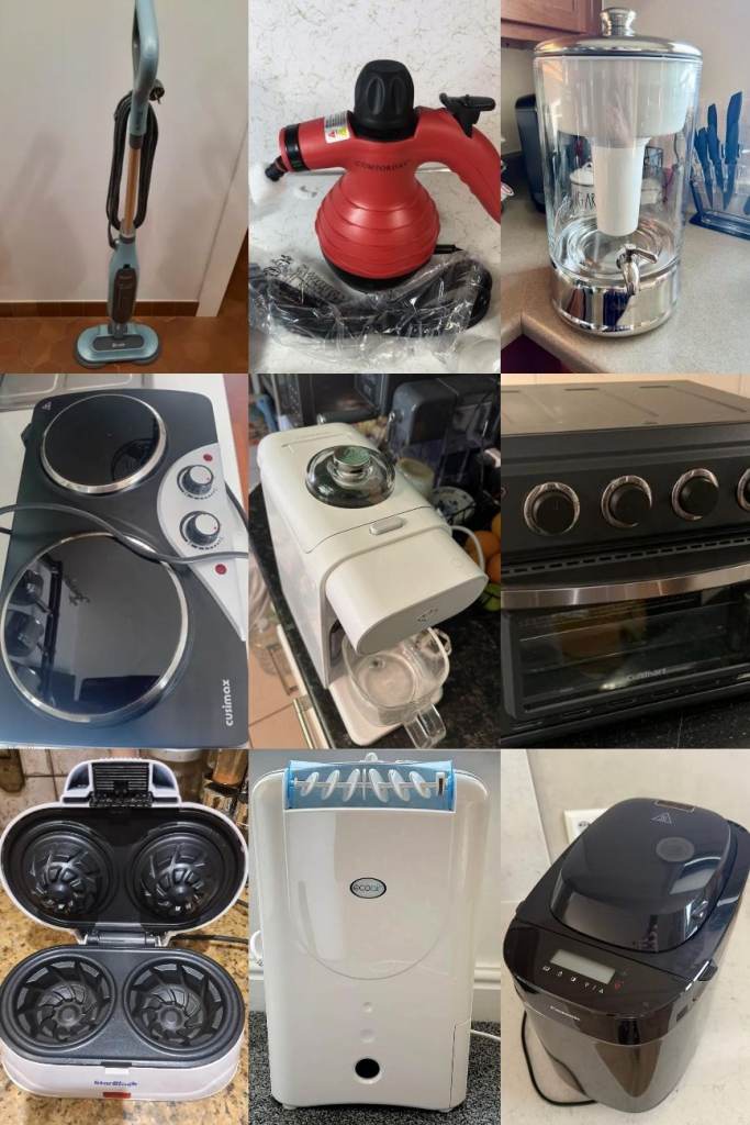 Kitchen Appliances Bundle Job Lot 9 Pieces Used Like New Fully Working 