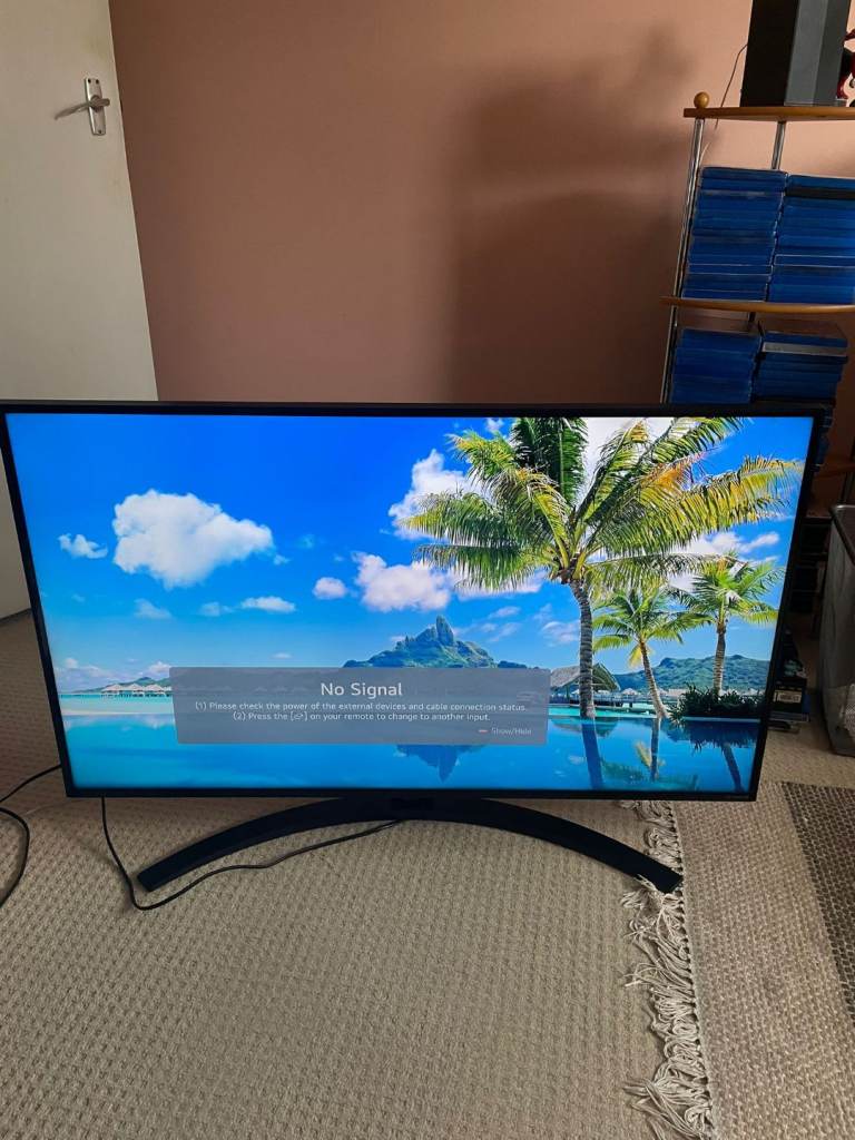 Used LG 43" Smart 4 K Ultra HD HDR LED TV With Google Assistant & Amazon Alexa