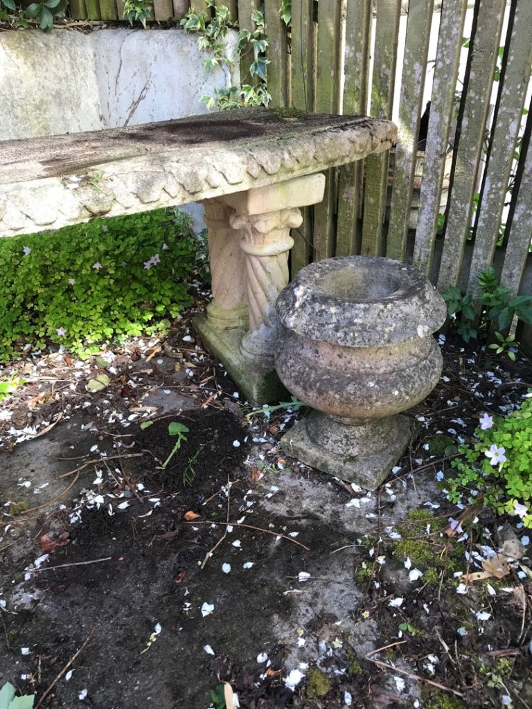 Small urn style planter