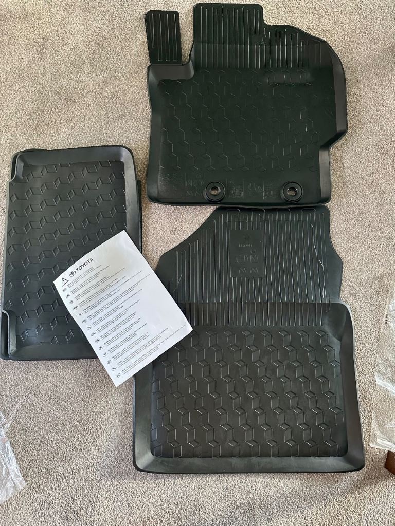 Genuine Toyota Yaris Rubber Mats