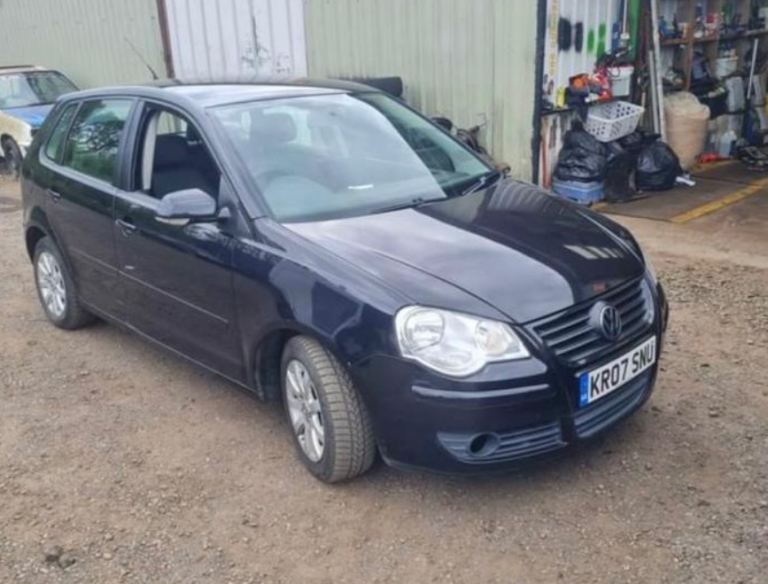 2007 Volkswagen polo .  No MOT, spares / repairs. 