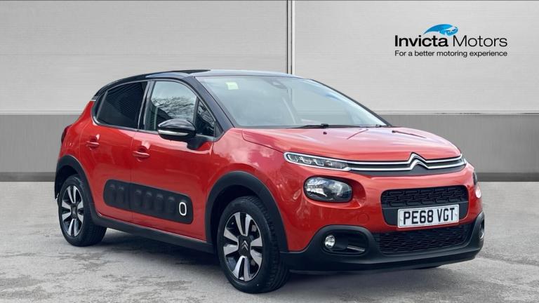 2018 Citroen C3 1.2 PureTech 82 Flair 5dr (Auto Lights/Wipers)(Rea Petrol