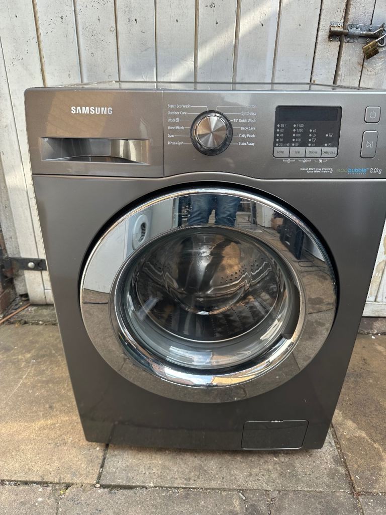 Samsung Washing Machine – Grey, Good Working Order