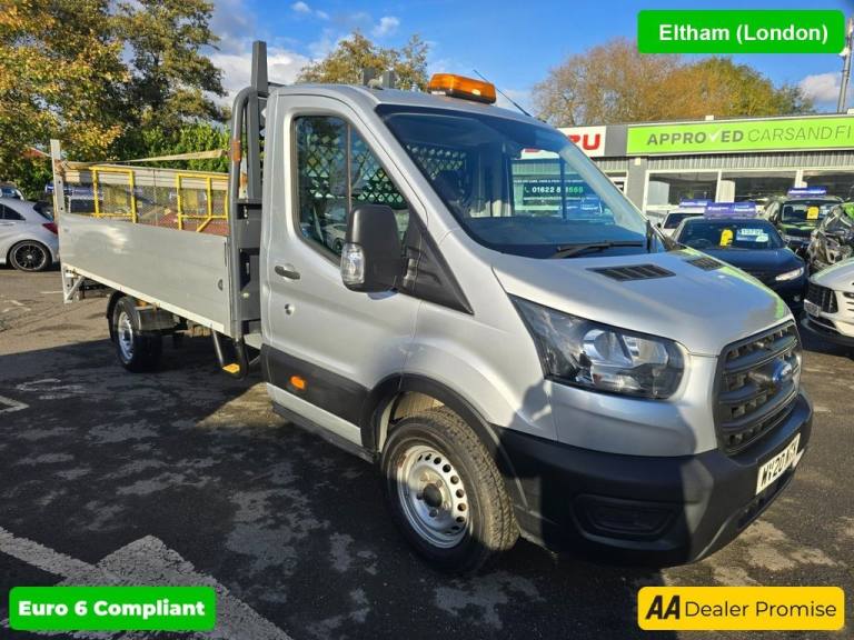 2020 Ford Transit 2.0 350 EcoBlue Leader L4 in silver, 65,000 miles, full service history 1 o Dro...