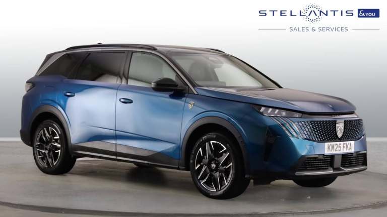 2025 Peugeot 5008 1.2 GT SUV 5dr Petrol Hybrid e-DSC6 Euro 6 (s/s) (145 ps) SUV Hybrid Automatic