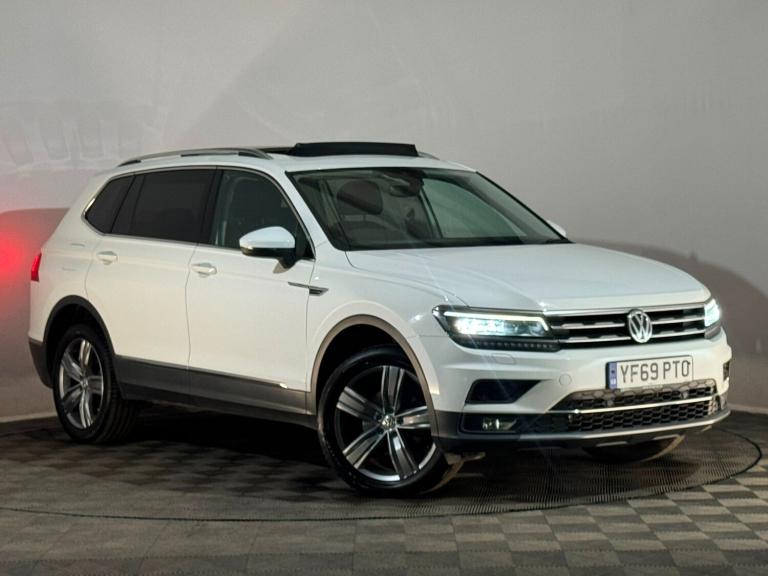 WHITE 2019 69 VOLKSWAGEN TIGUAN ALLSPACE SEL TDI 2.0 DIESEL AUTOMATIC 7 SEATER