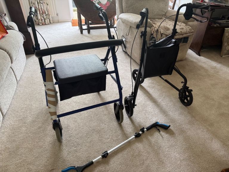  Walker with Seats - Good Condition and one without 