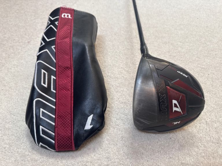 Wilson Deep Red MaXX HL Driver with Headcover
