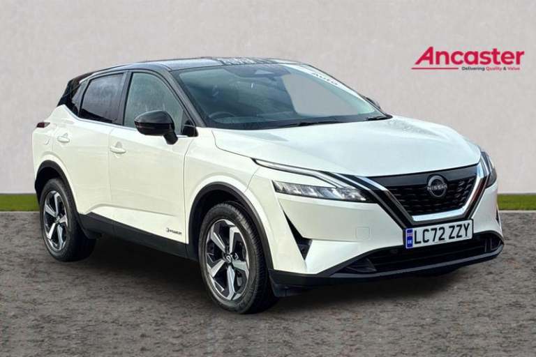 2022 Nissan Qashqai 1.5 E-Power N-Connecta 5dr Auto Automatic Hatchback Hybrid Automatic
