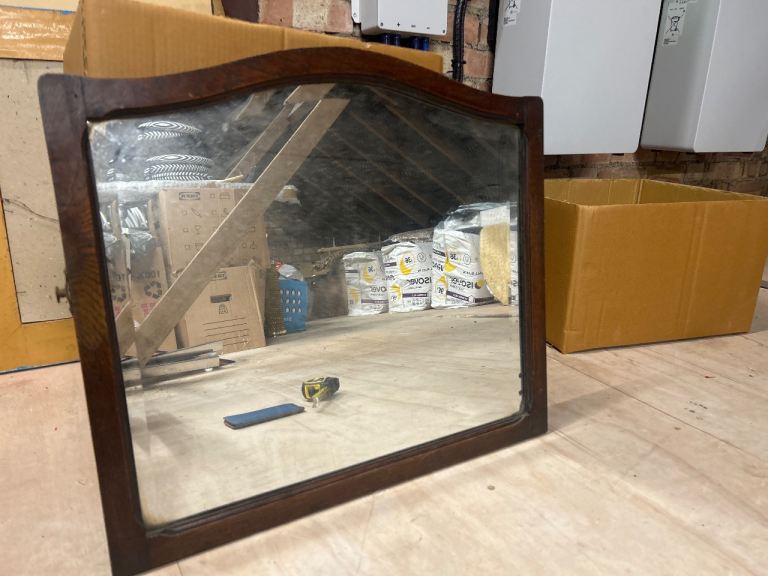 Stunning Large Antique Mirror