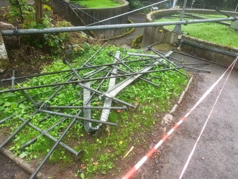 Metal Scaffolding / Support Framework – Used Condition