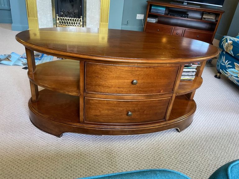 Willis & Gambier Lille Oval Coffee Table