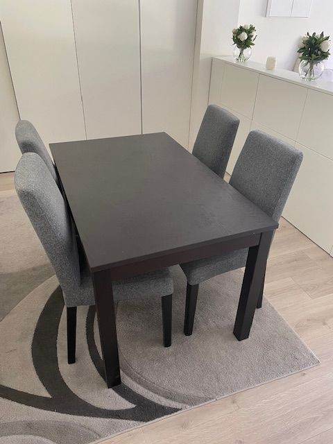 Ikea chairs and table set