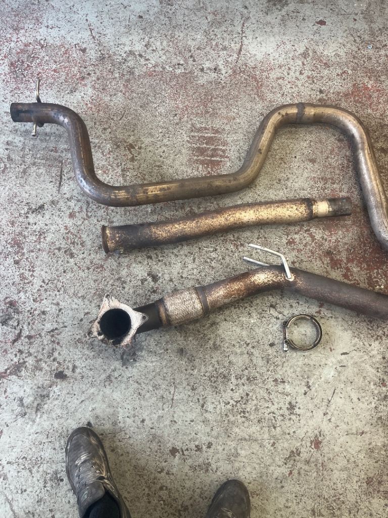 Audi tt straight through exhaust