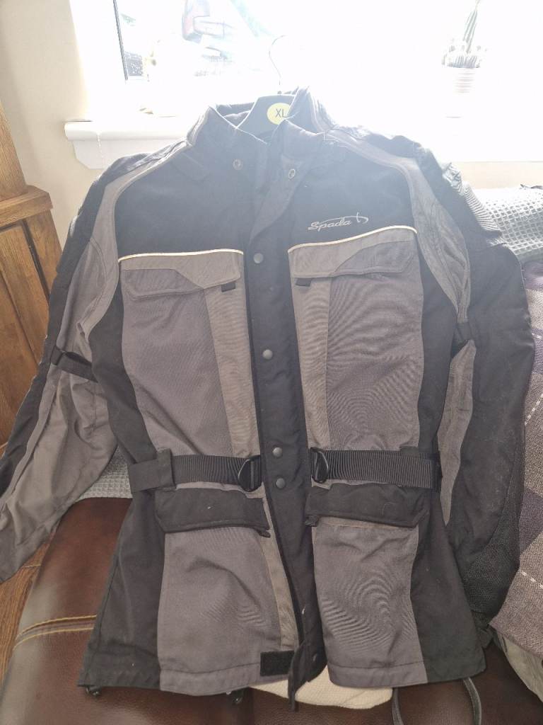 Spada Motorcycle Jacket & Trousers XL – Full Biker Outfit